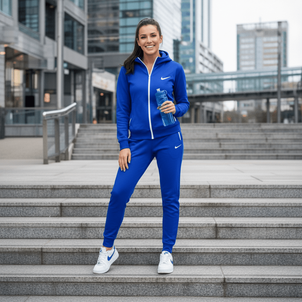 Ženska premium trenirka – – S Roza – slika 20