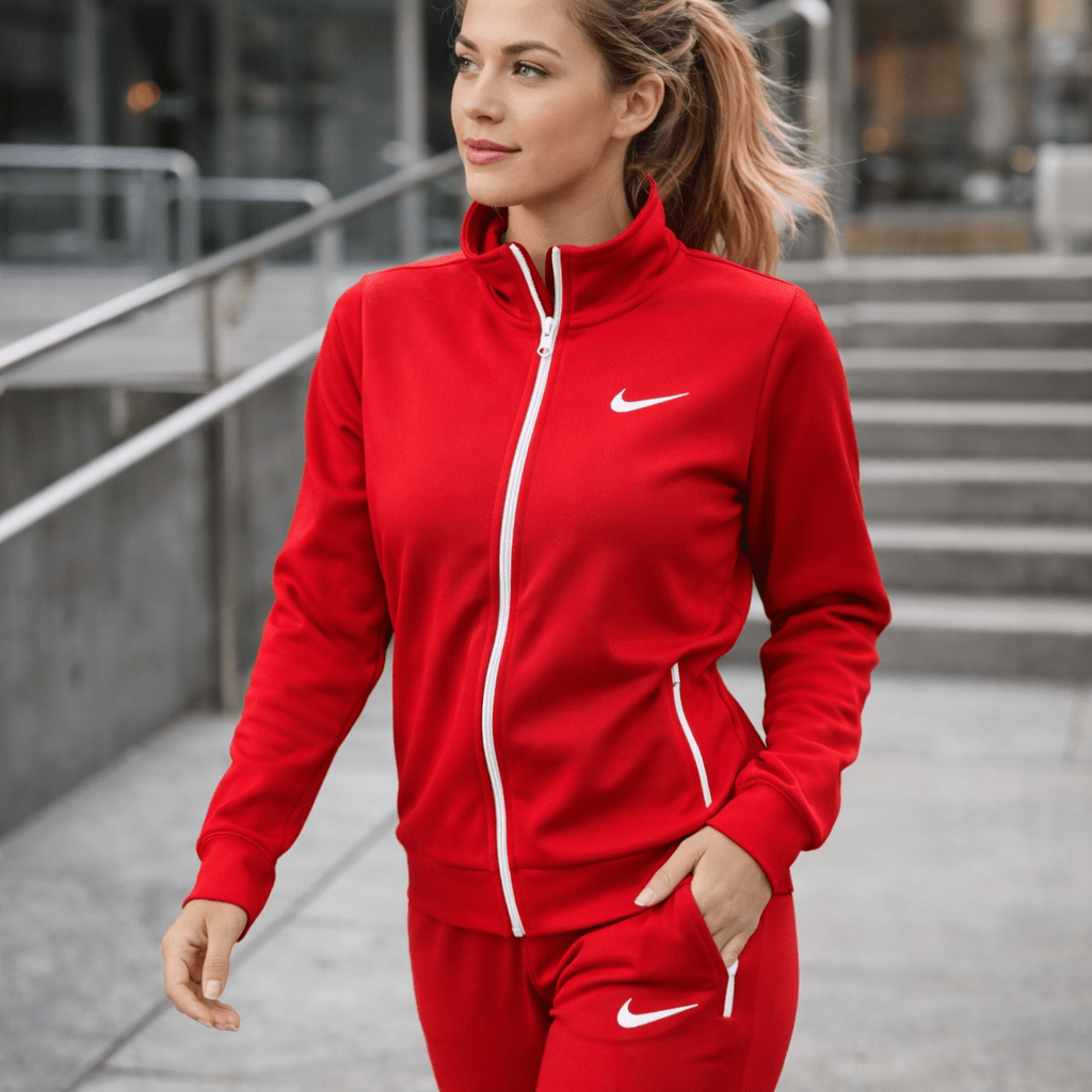 Ženska premium trenirka – – S Bordo – slika 4