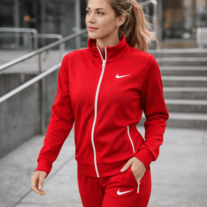Ženska premium trenirka – – S Bordo – slika 4