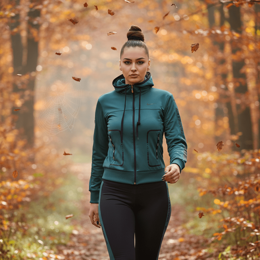 Ženska Sportska Trenerka Set – Sportska odjeća – S – slika 1