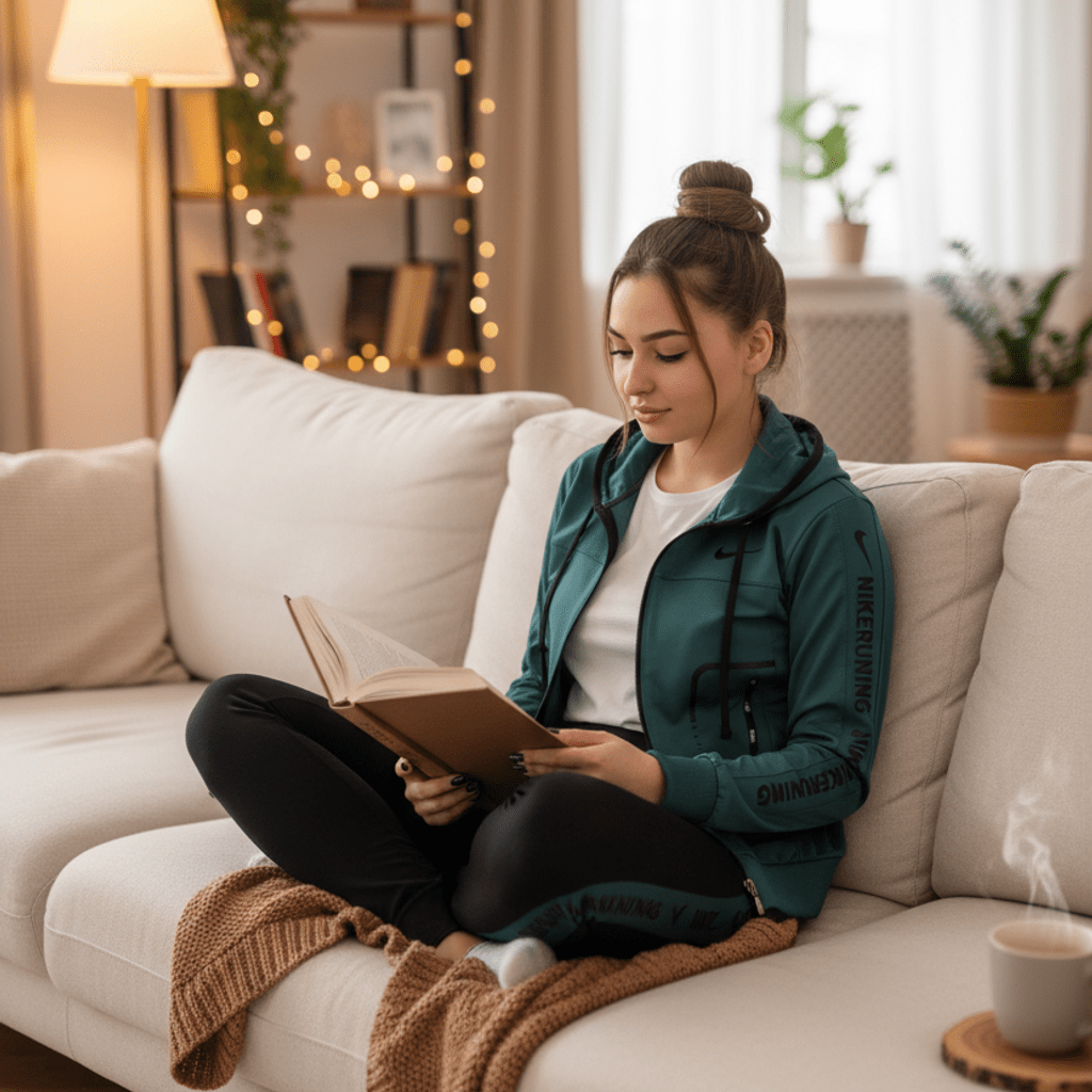 Ženska Sportska Trenerka Set – Sportska odjeća – S – slika 5