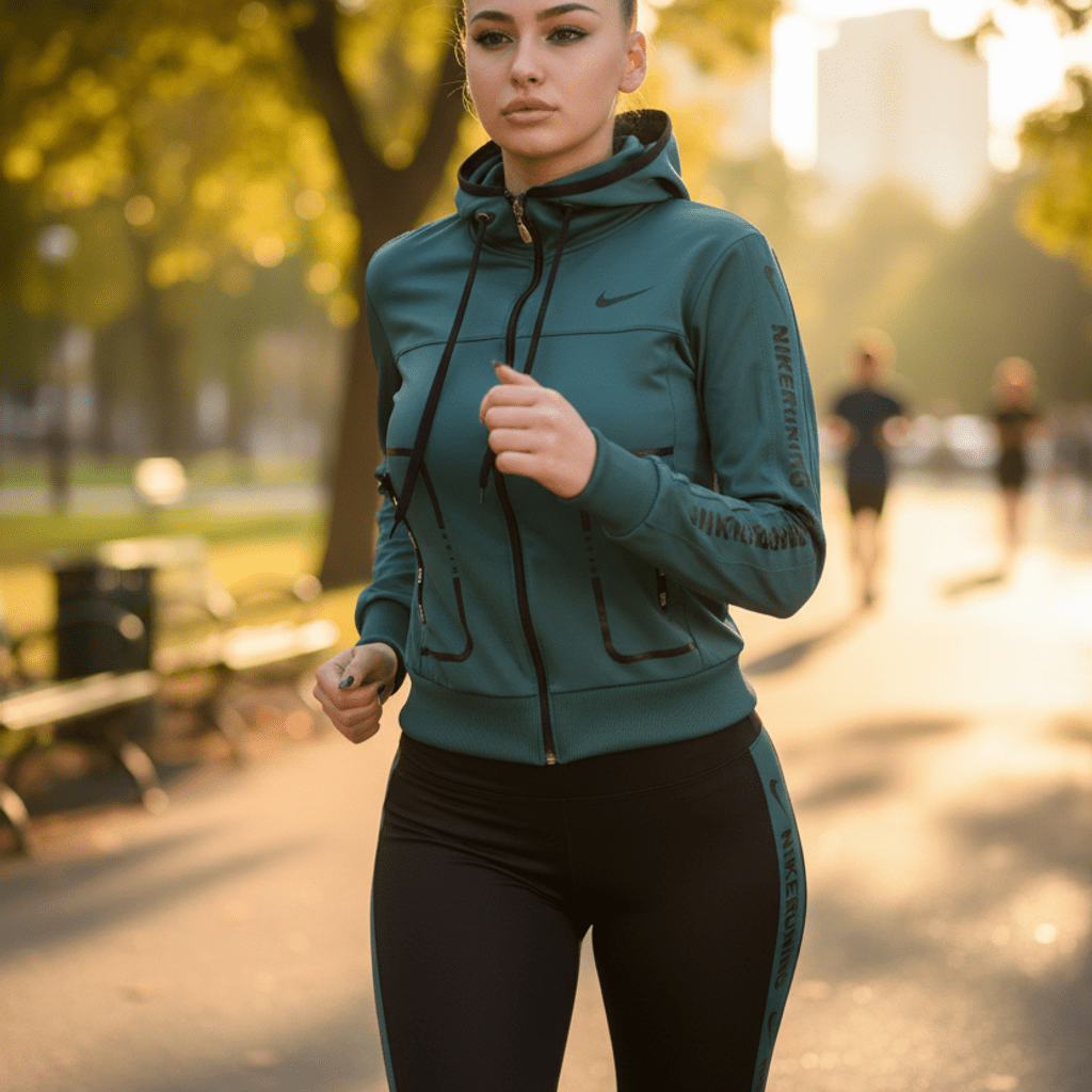 Ženska Sportska Trenerka Set – Sportska odjeća – S – slika 2