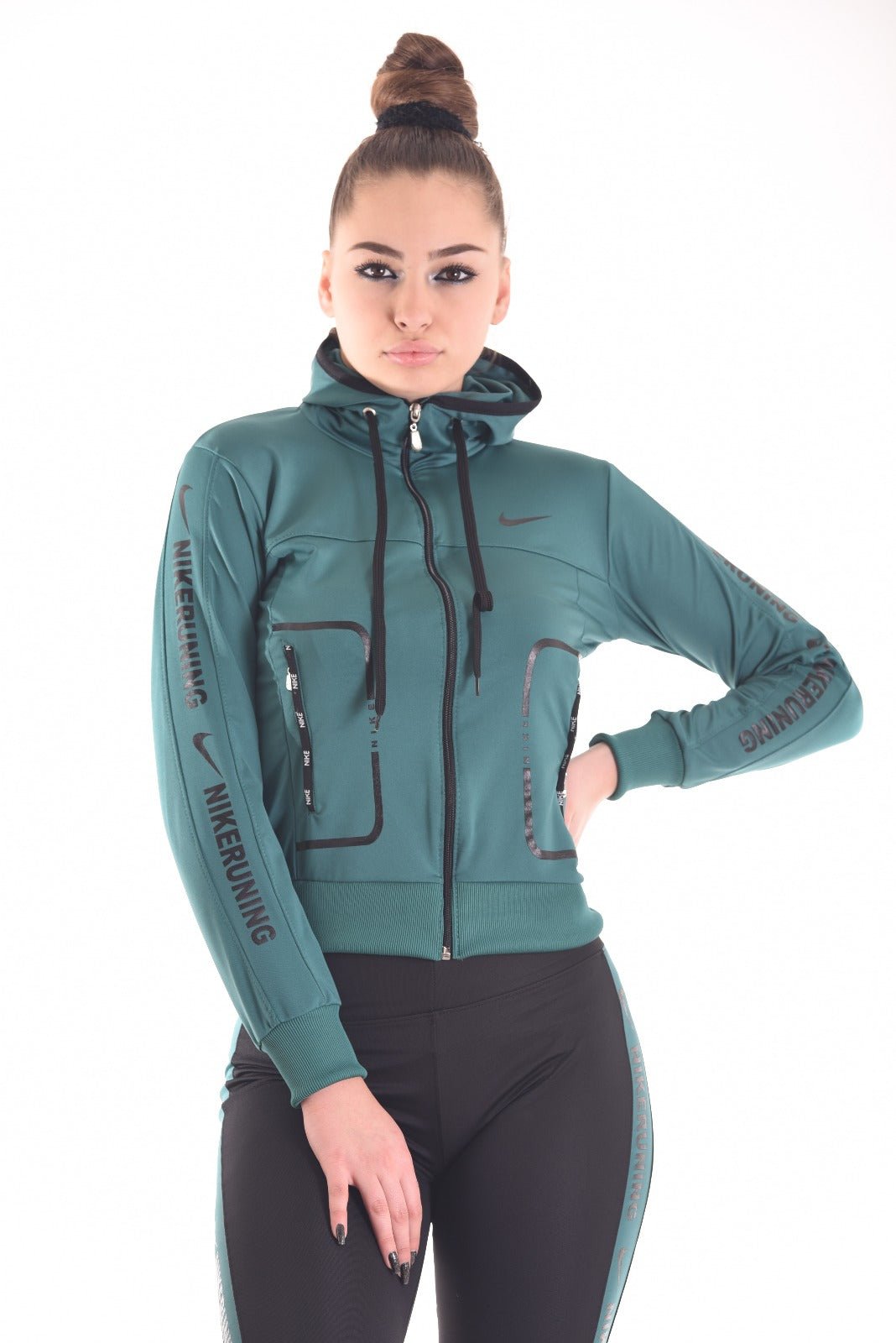 Ženska Sportska Trenerka Set – Sportska odjeća – S – slika 6