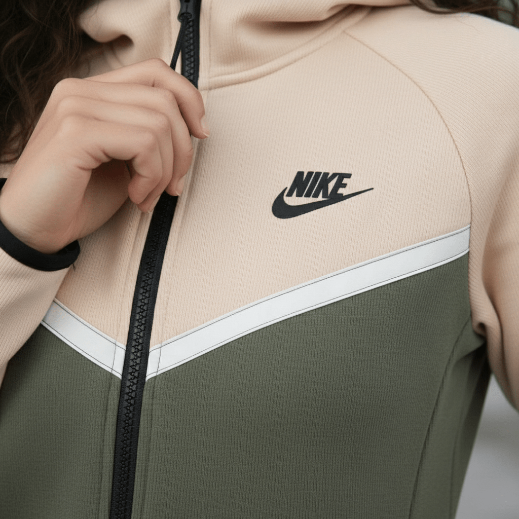 Ženska Trenerka Kaki/Bež – Ženska odjeća – S Kaki/Bež – slika 4