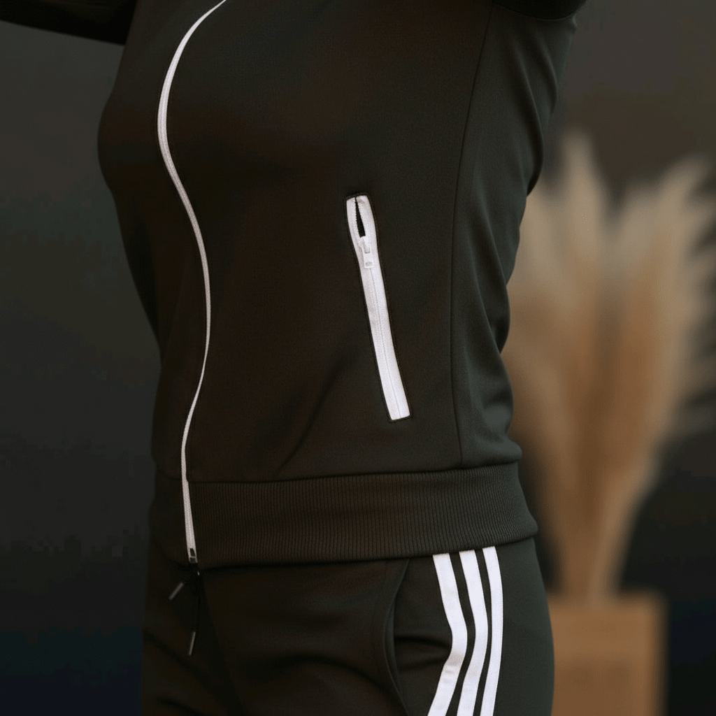 Ženska Trenerka Komplet – Trenerke – S Crna – slika 6