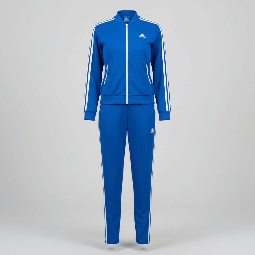 Ženska Trenerka Komplet – Ženska odjeća – S Plava – slika 6