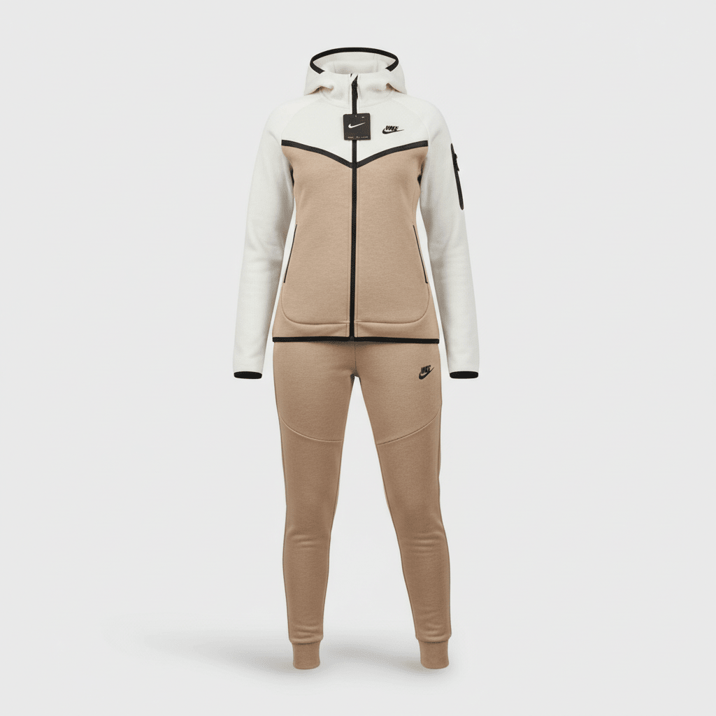 Ženska Trenerka Tech Fleece – Ženska Trenerka – S Bež/Krem – slika 6