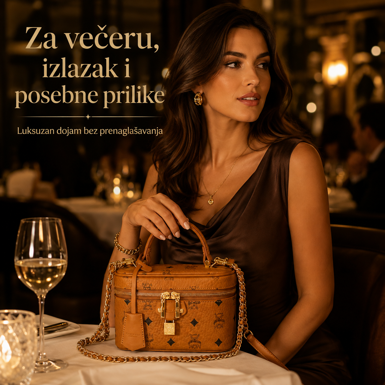 Ženska vanity torbica za večeru, izlazak i posebne prilike