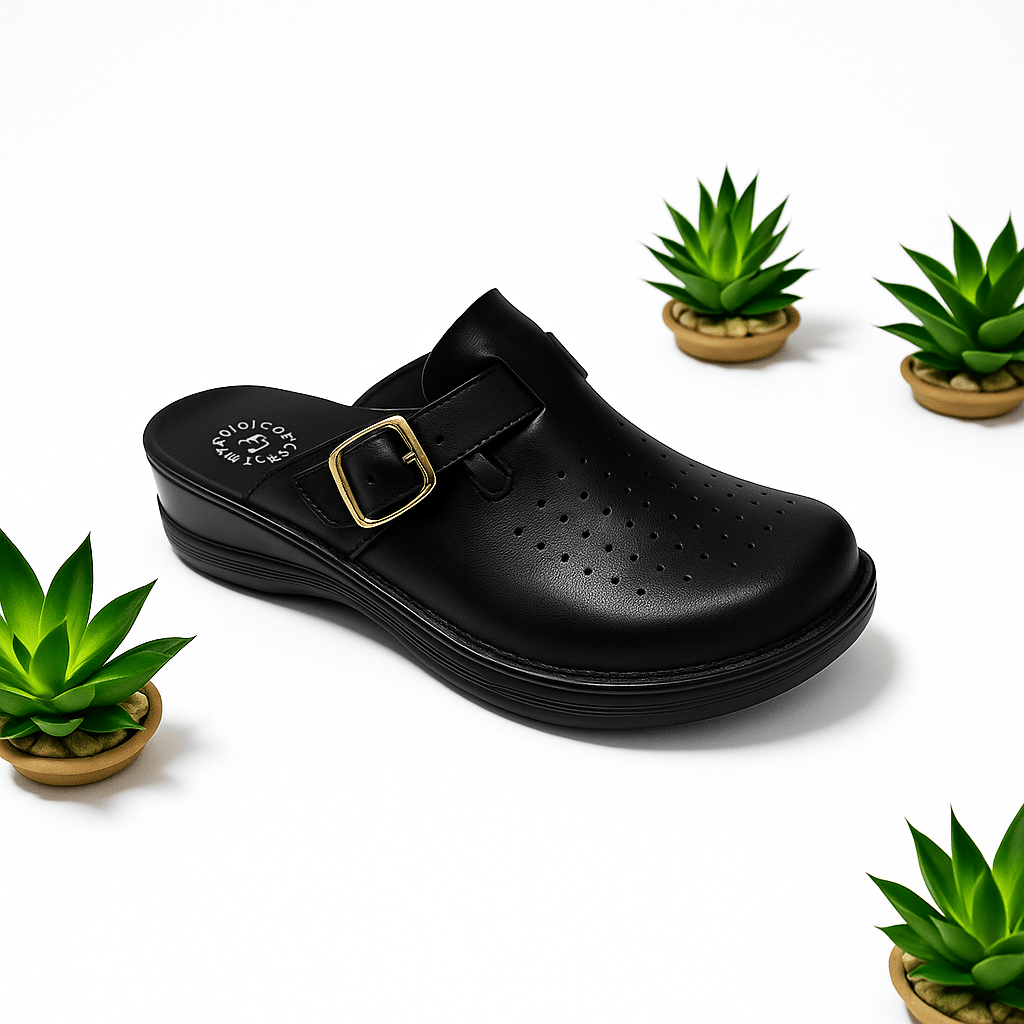 Ženske anatomske kožne klompe "Fratelli Babb" 400F - SAMO KLIKNI