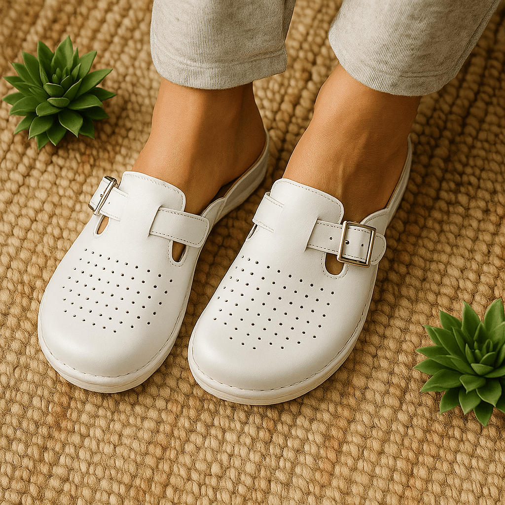 Ženske anatomske kožne klompe "Fratelli Babb" 400F - SAMO KLIKNI