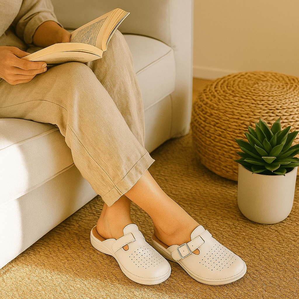 Ženske anatomske kožne klompe "Fratelli Babb" 400F - SAMO KLIKNI