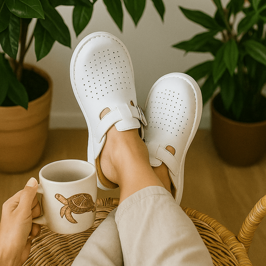 Ženske anatomske kožne klompe "Fratelli Babb" 400F - SAMO KLIKNI