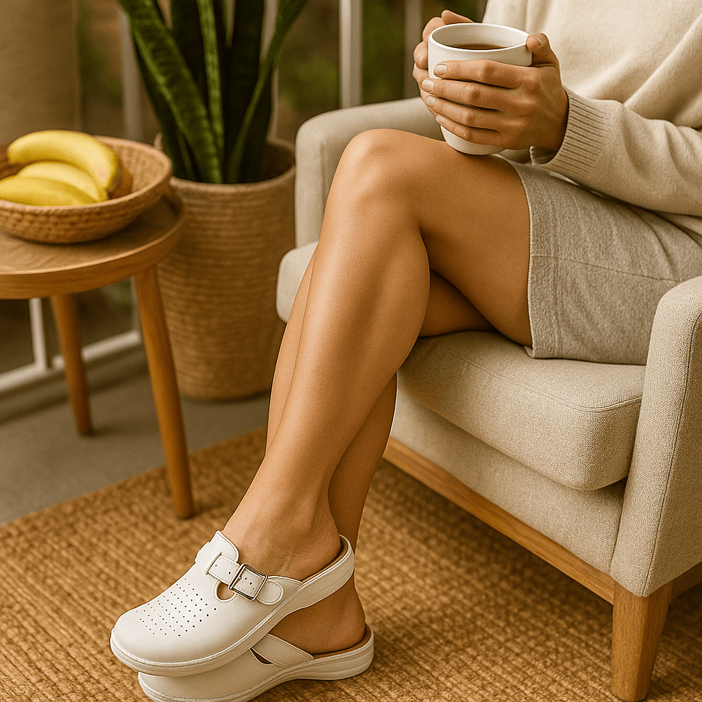 Ženske anatomske kožne klompe "Fratelli Babb" 400F - SAMO KLIKNI