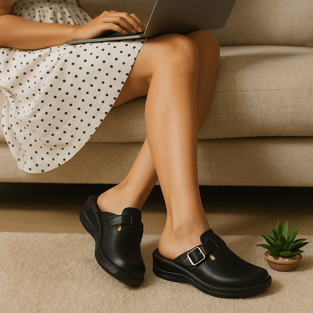 Ženske anatomske kožne klompe "Fratelli Babb" 400F - SAMO KLIKNI