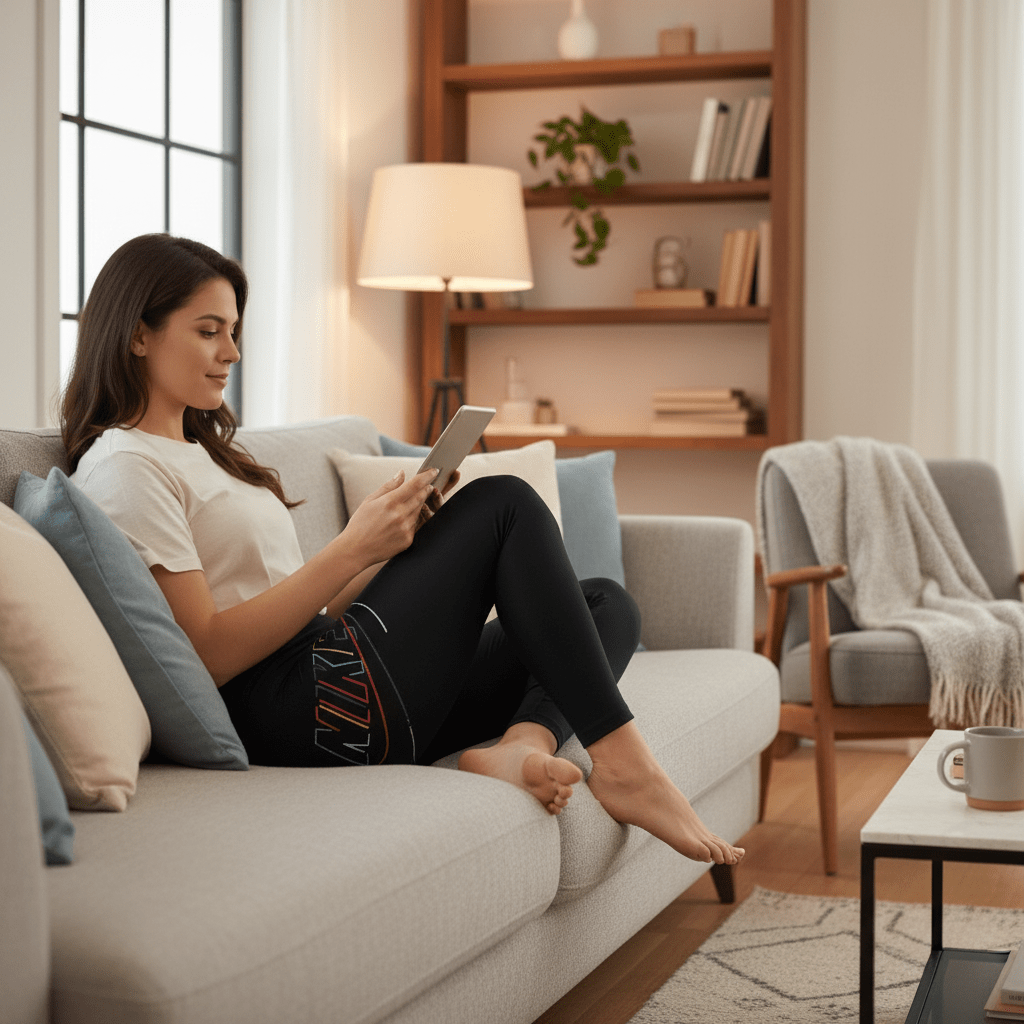 Ženske Crne Helanke – Helanke – S Crna – slika 5