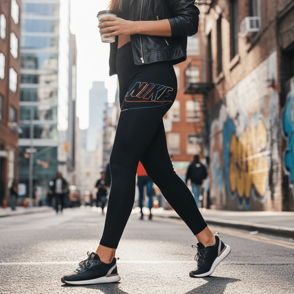 Ženske Crne Helanke – Helanke – S Crna – slika 3