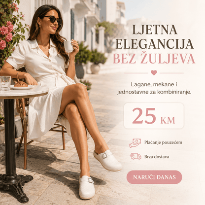 Ženske Eko Natikače Bella – – Smeđe 37 – slika 5