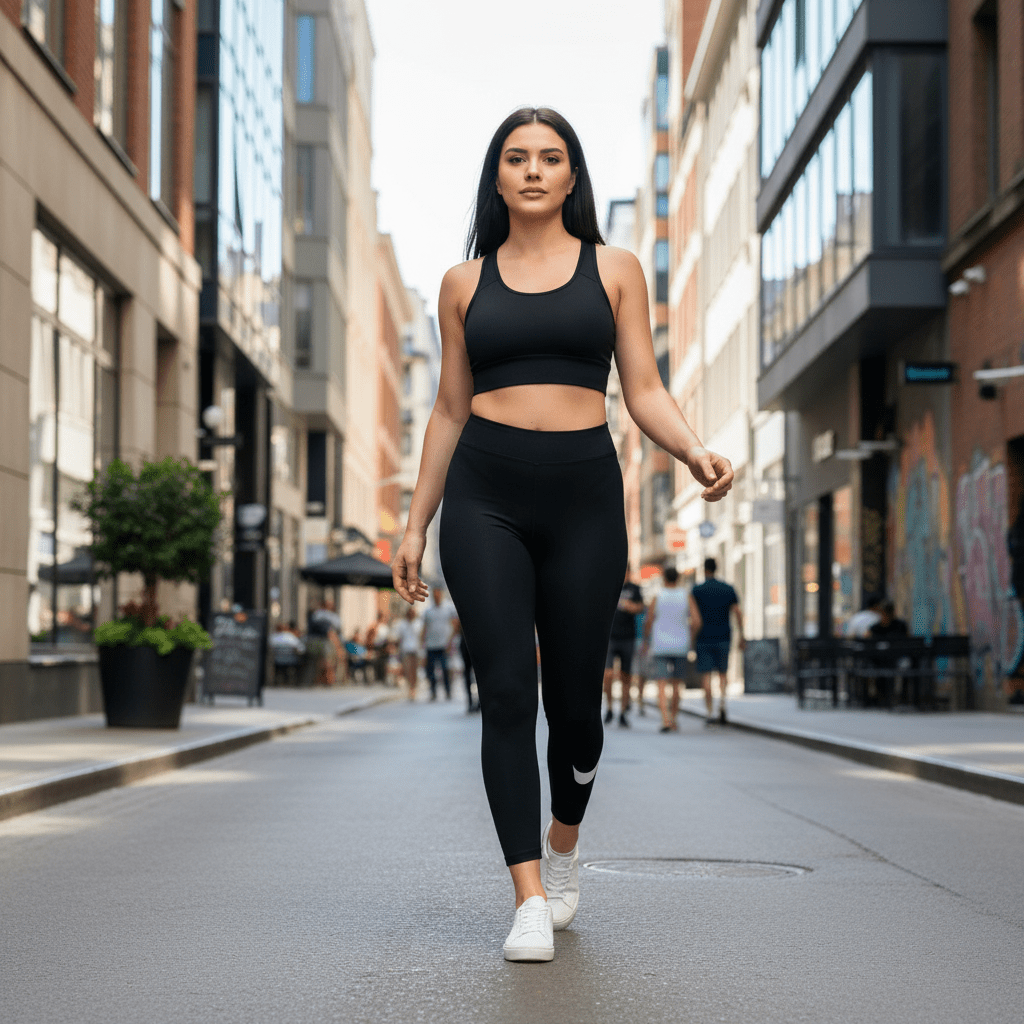 Ženske Helanke Crne – Ženska odjeća – S Crna – slika 3