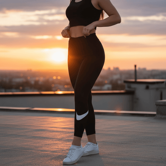 Ženske Helanke Crne – Ženska odjeća – S Crna – slika 1