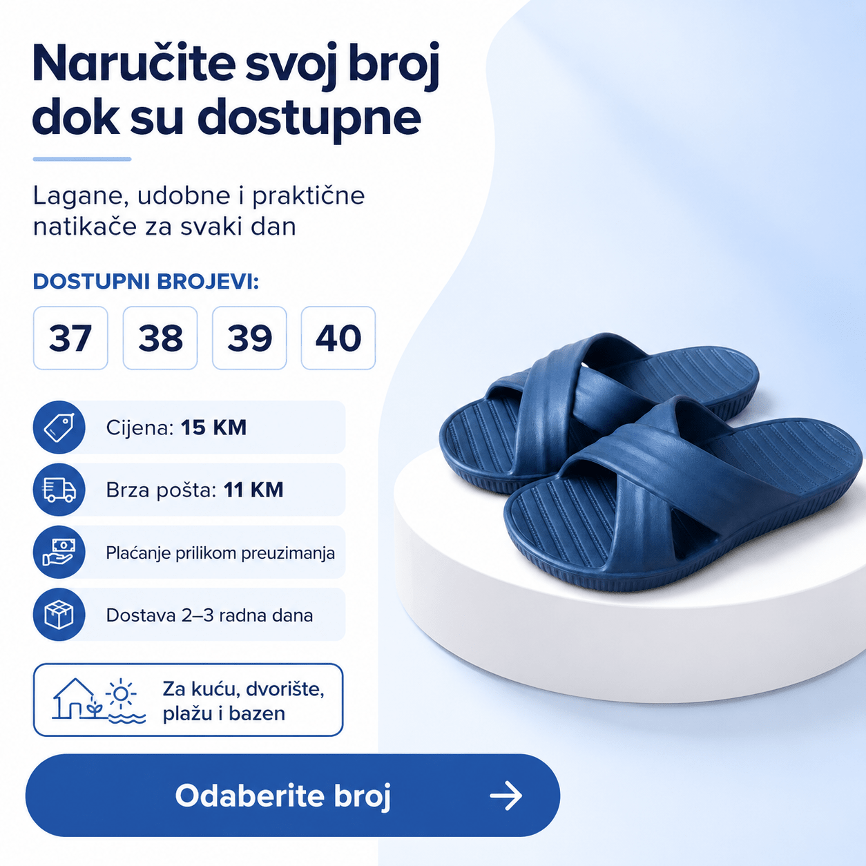 Ženske Lagane Natikače – – 37 – slika 6