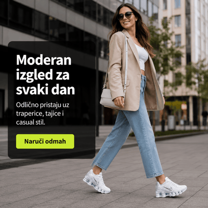 Ženske Premium Bijele Sportske Tenisice – Ženske tenisice – 36 – slika 6