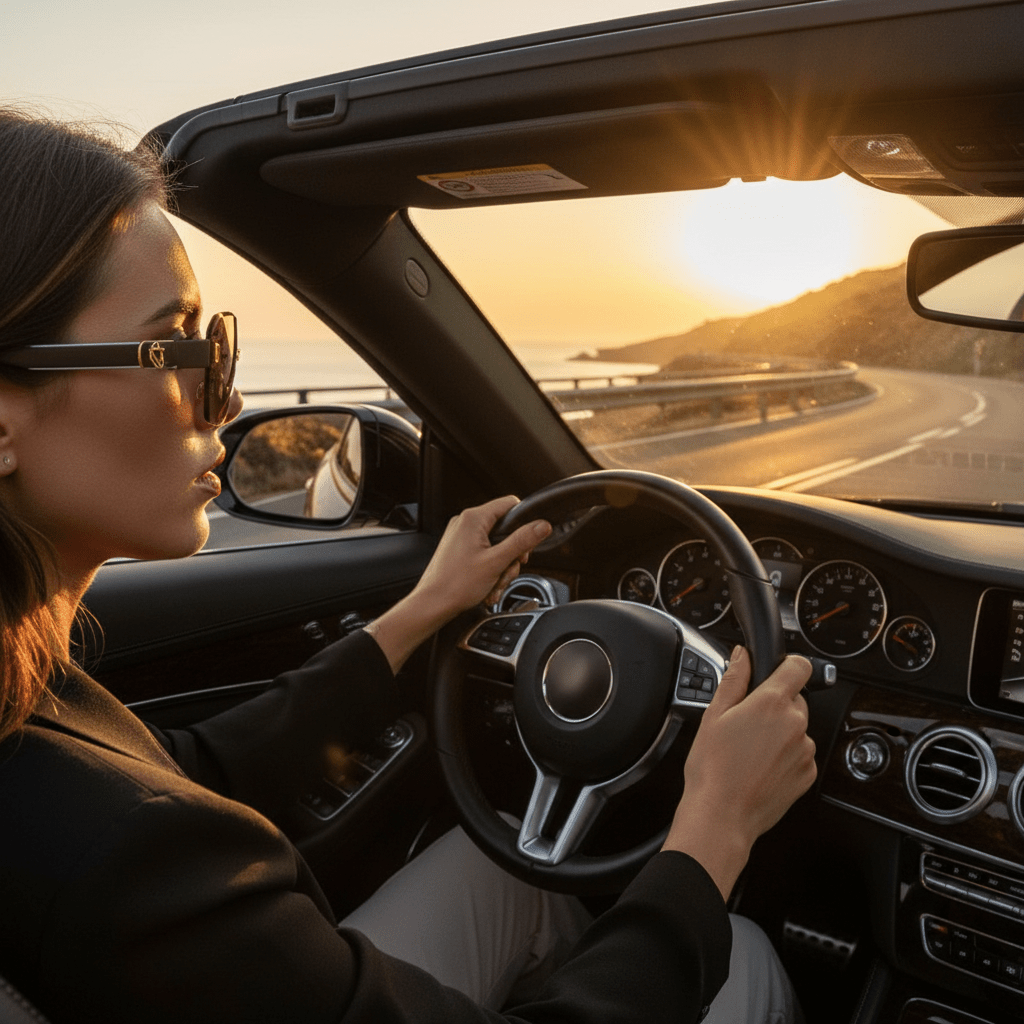 Ženske Sunčane Naočale – Sunčane naočale – Smeđa – slika 6