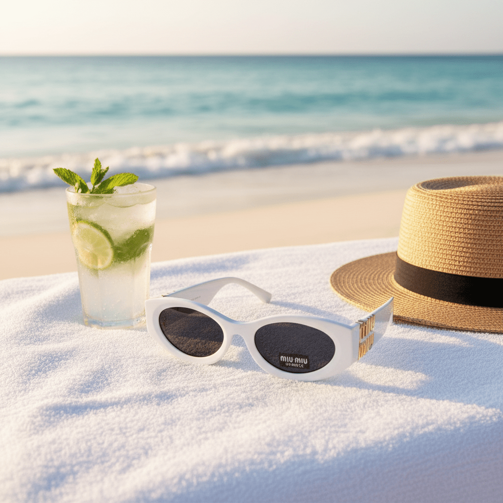 Ženske Sunčane Naočale – Sunčane naočale – Bijela Univerzalna – slika 3