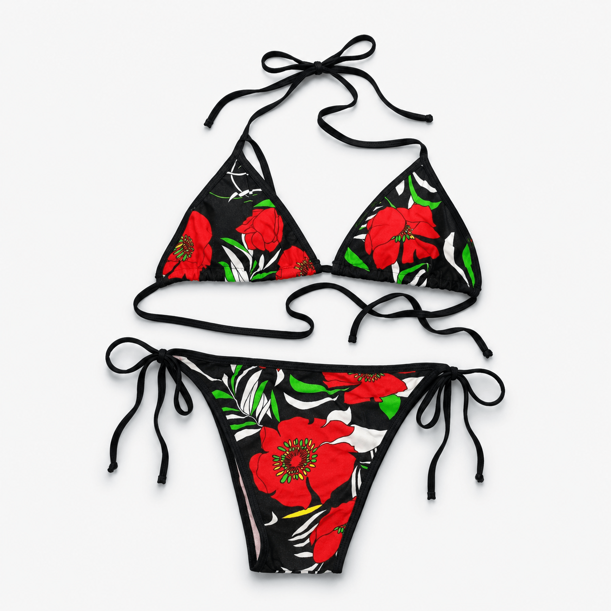 Ženski bikini set s cvjetnim uzorkom – – – slika 1