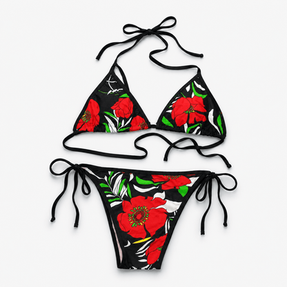 Ženski bikini set s cvjetnim uzorkom – – – slika 1