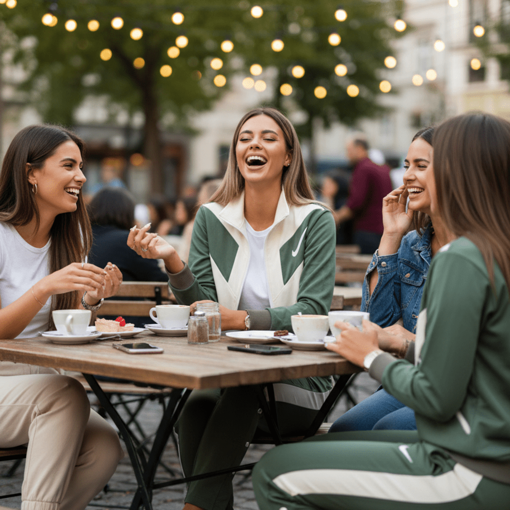 Ženski Pamučni Trenerka Set – Ženska Odjeća – S – slika 5