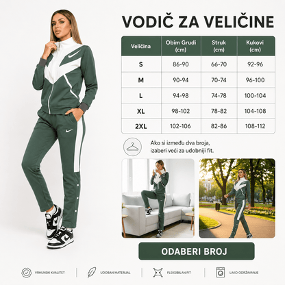 Ženski Pamučni Trenerka Set – Ženska Odjeća – S – slika 5