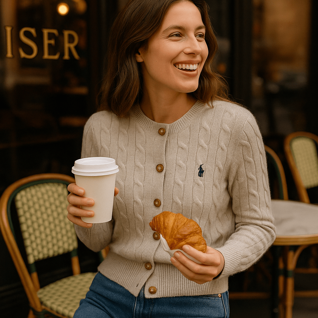 Ženski Pleteni Kardigan - SAMO KLIKNI