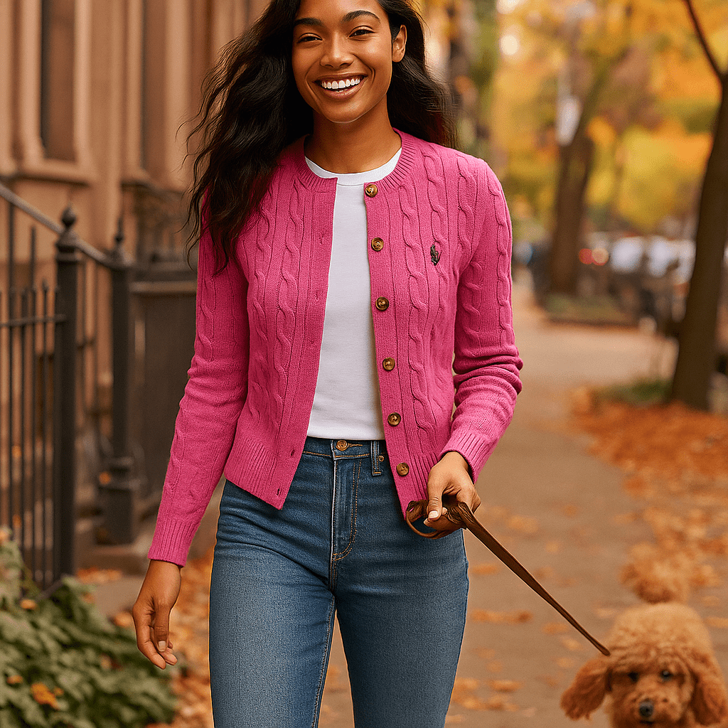 Ženski Pleteni Kardigan - SAMO KLIKNI