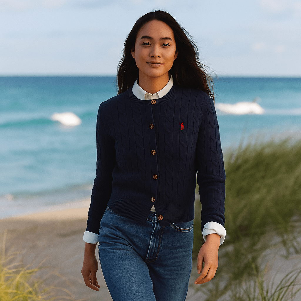 Ženski Pleteni Kardigan - SAMO KLIKNI