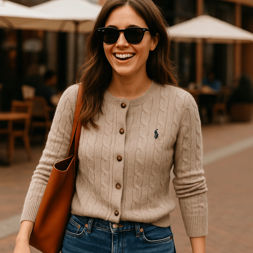 Ženski Pleteni Kardigan - SAMO KLIKNI