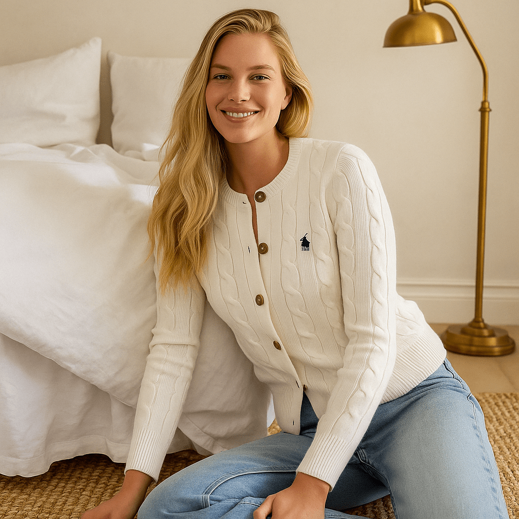 Ženski Pleteni Kardigan - SAMO KLIKNI