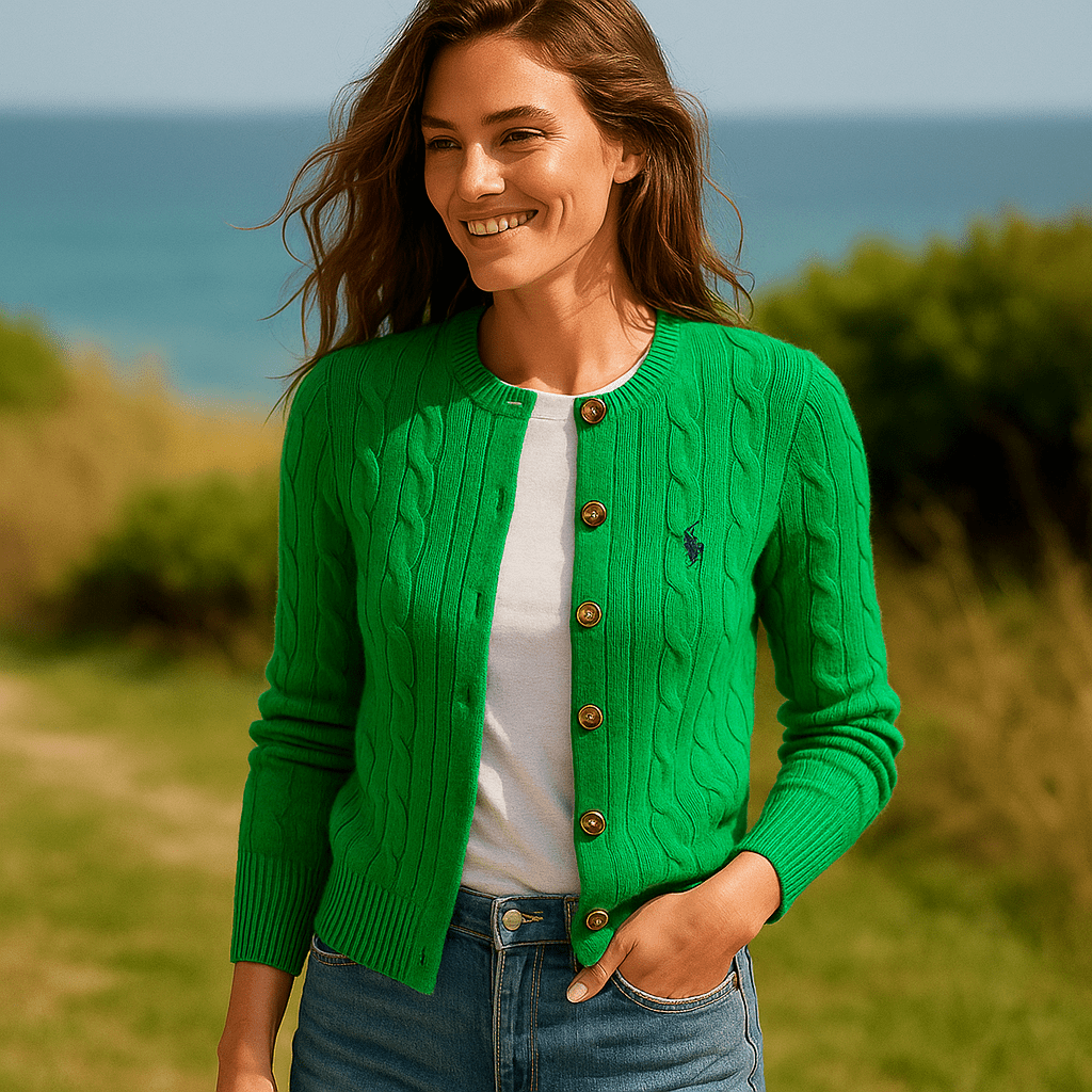 Ženski Pleteni Kardigan - SAMO KLIKNI