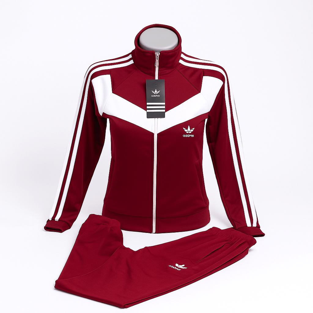 Ženski Premium Sportski Komplet – – Bordo S – slika 13