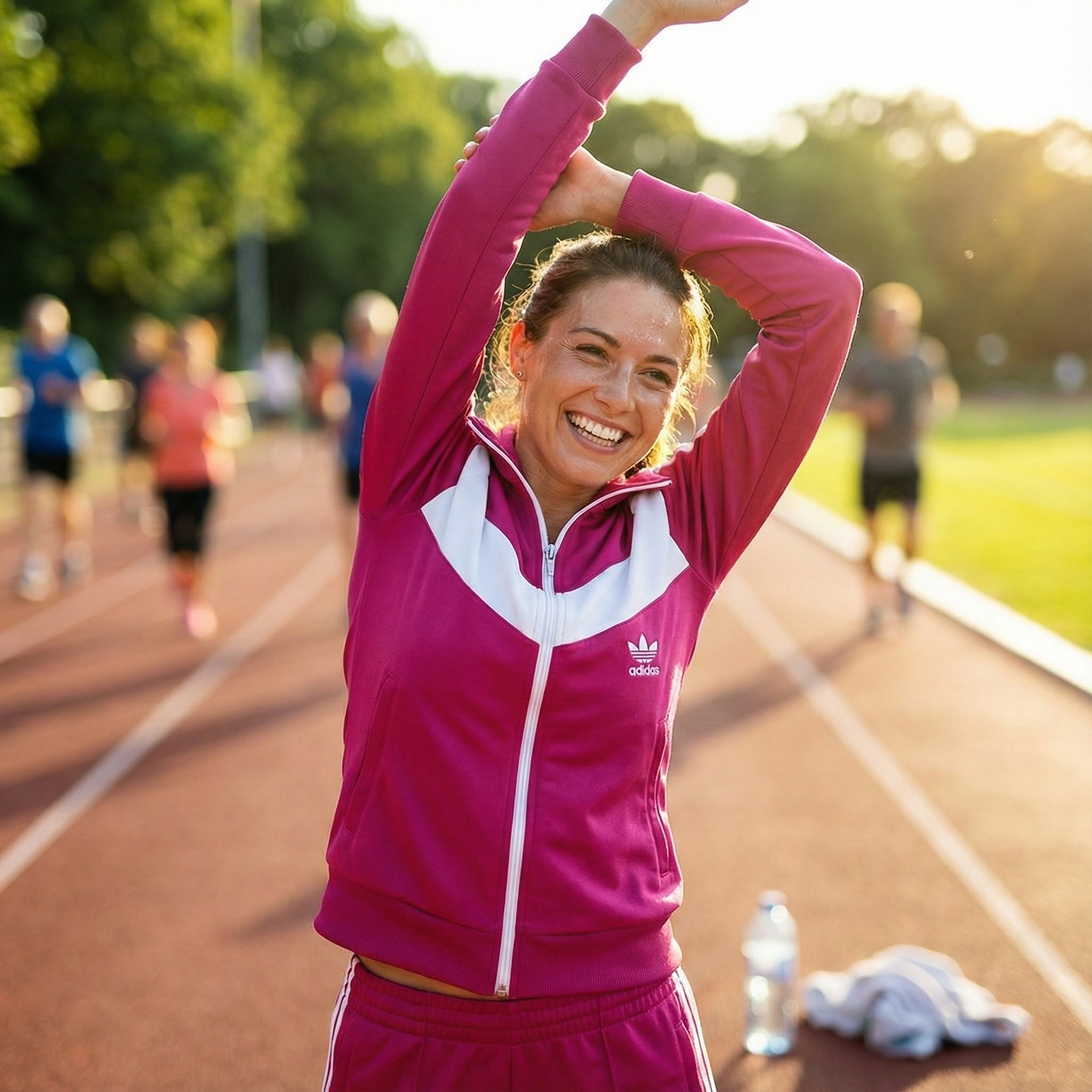 Ženski Premium Sportski Komplet – – Ljubičasta S – slika 2