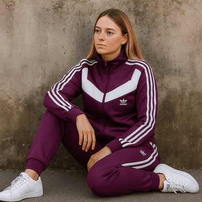 Ženski Premium Sportski Komplet – – Ljubičasta S – slika 37