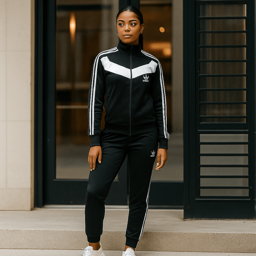 Ženski Premium Sportski Komplet – – Crne S – slika 28