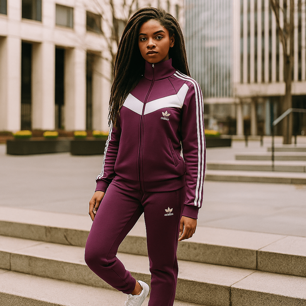 Ženski Premium Sportski Komplet – – Crne S – slika 35