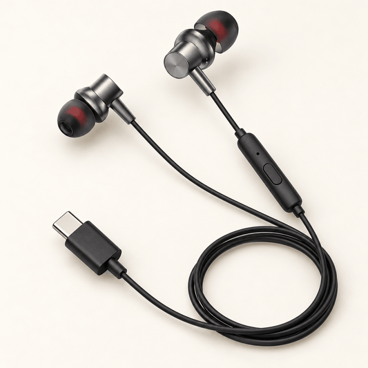 Žičane USB-C slušalice STM-661 – Žičane slušalice – – slika 1