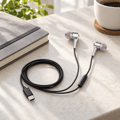Žičane USB-C slušalice STM-662 – Žičane slušalice – – slika 2