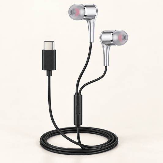 Žičane USB-C slušalice STM-662 – Žičane slušalice – – slika 1