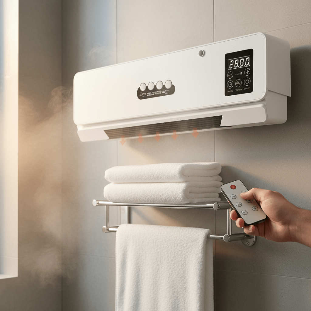 Zidna električna klima s daljinskim – – – slika 2