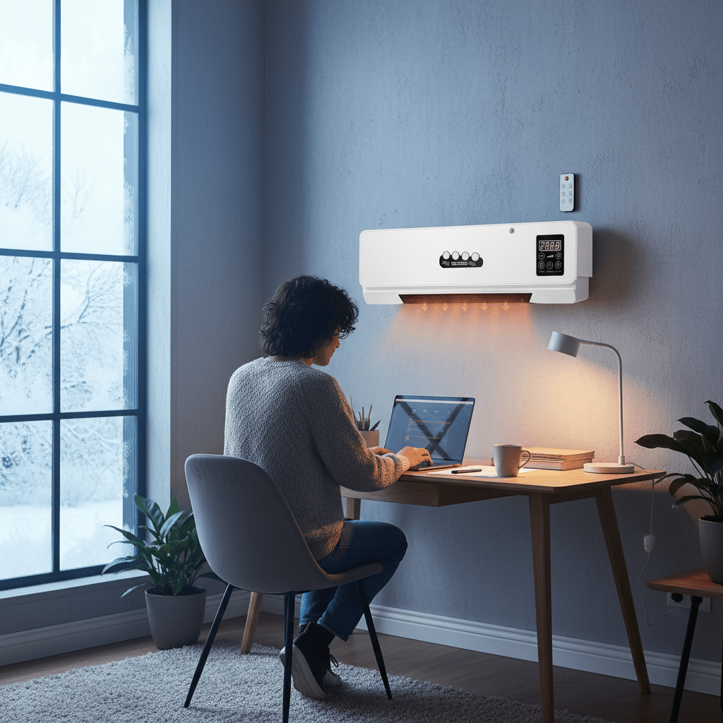 Zidna električna klima s daljinskim – – – slika 5