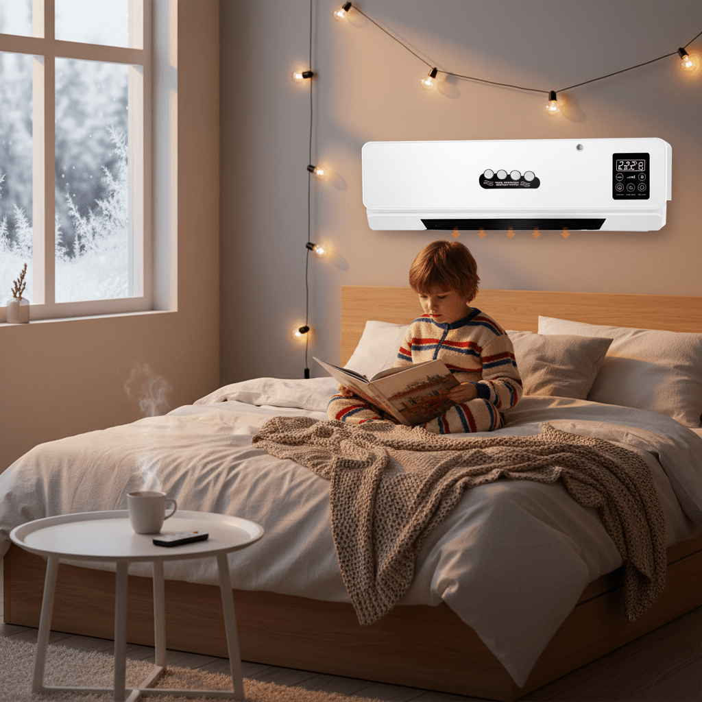 Zidna električna klima s daljinskim – – – slika 4