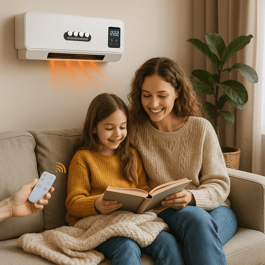 Zidni Električni Grijač s Daljinskim - SAMO KLIKNI