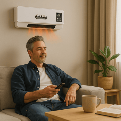 Zidni Električni Grijač s Daljinskim – – – slika 2